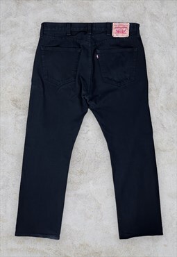 Vintage Black Levi's 501 Jeans Straight Leg W38 L32