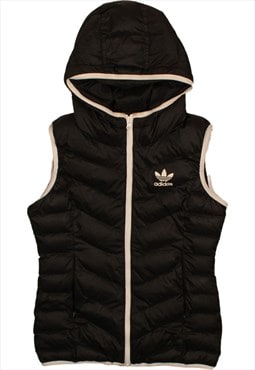 Adidas 90's Vest Sleeveless Hooded Gilet XSmall Black