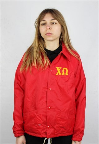 VINTAGE FRATERNITY COACH JACKET