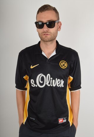 VINTAGE NIKE JERSEY FOOTBALL SHIRT BVB DORTMUND SIZE S (1011