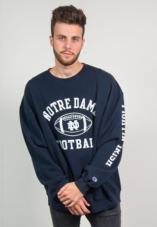 VINTAGE CHAMPION SWEATSHIRT NOTRE DAME