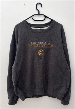Vintage Minnesota Vikings NFL grey sweatshirt XL