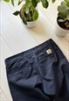 CARHARTT CHINO PANTS BLUE PATCH LOGO STREETWEAR