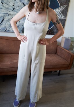 90's Vintage Disco Karl Lagerfeld Wide Leg Jumpsuit
