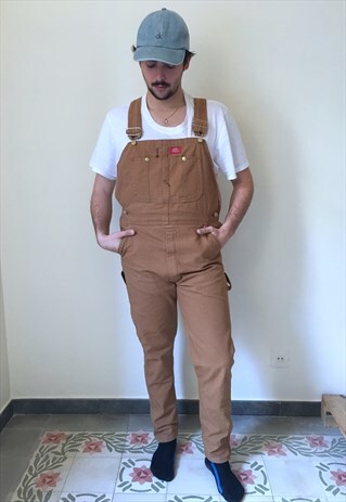 VINTAGE CUSTOM SKINNY FIT DICKIES WORKWEAR DUNGAREE