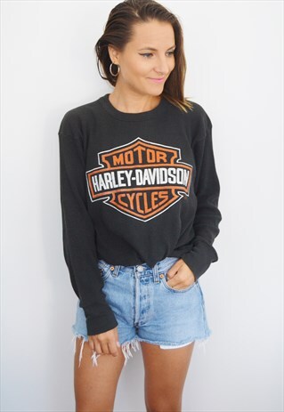 90'S HARLEY-DAVIDSON VINTAGE SWEATSHIRT /TOP