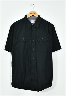 Vintage Wrangler Shirt Black Medium