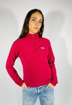 Vintage Size S North Face Sweatshirt in Red