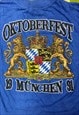 VINTAGE 1991 OKTOBERFEST MUNCHEN GERMANY T-SHIRT XL