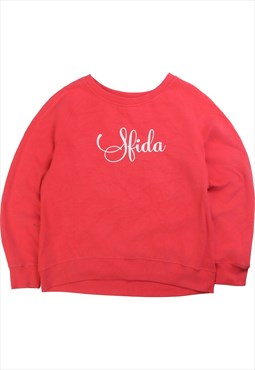 Sfida  Crewneck Sweatshirt Large (missing sizing label) Pink