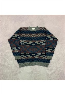 Vintage Burton Knitted Jumper Men's M