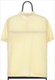 VINTAGE VALENTINO STUDIO PASTEL YELLOW POLO SHIRT WOMENS