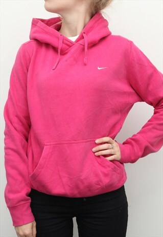 nike pink vintage hoodie