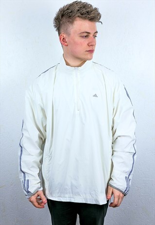 VINTAGE ADIDAS 1/4 ZIP JACKET