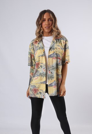 PATTERNED SHIRT OVERSIZED UK 14 (FBX)