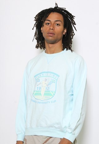 VINTAGE TENNIS TIME SWEATSHIRT