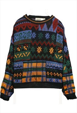 Vintage 90's Trend Basic Fleece Jumper Knitted Crewneck