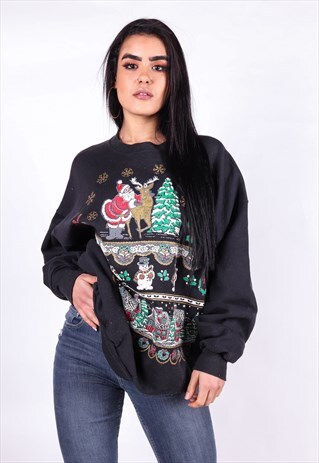 VINTAGE CHRISTMAS SWEATSHIRT SW649
