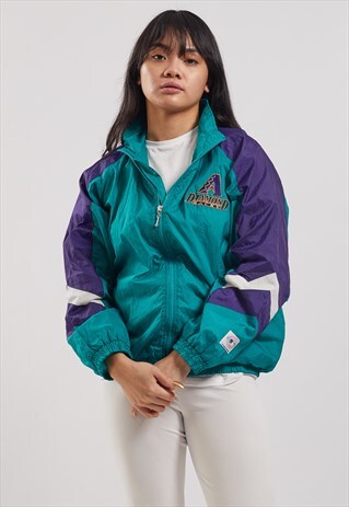 VINTAGE DIAMOND BACKS SHELL JACKET