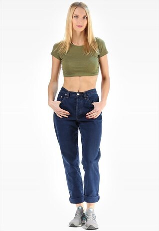 VINTAGE TAPERED MOM JEANS