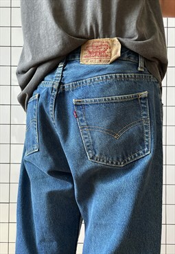 Vintage LEVIS 501 Jeans Denim Pants 90s Blue