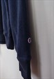 VINTAGE CHAMPION SWEATSHIRT LOGO BIG IN BLUE M