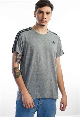 VINTAGE ADIDAS LOGO T-SHIRT 90S XL 6