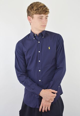 CLASSIC RALPH LAUREN SLIM FIT SHIRT FOR MEN