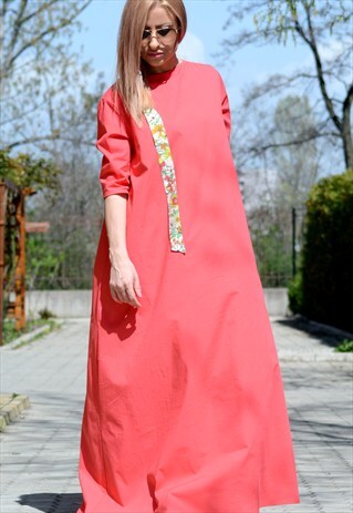 MAXI DRESS / PLUS SIZE BOHO DRESS/HOLIDAY DRESS