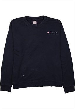 Vintage 90's Champion Sweatshirt Heavyweight Crew Neck Navy