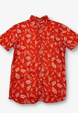 Vintage hawaiian shirt red small BV19678