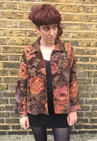 FLORAL TAPESTRY JACKET