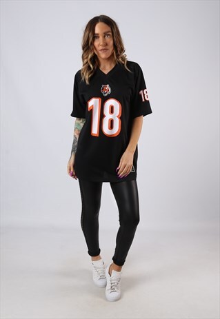 VINTAGE NFL T-SHIRT JERSEY TOP FOOTBALL UK XL (JACI)