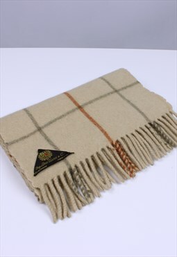 Loro Piana vintage wool scarf monogram 