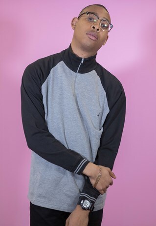 VINTAGE NAUTICA 1/4 ZIP JUMPER