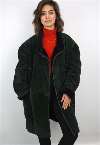 VINTAGE 90'S SHERLING COAT
