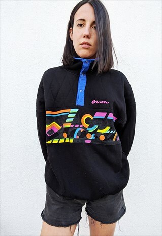 VINTAGE OVERSIZED LOTTO SWEATSHIRT
