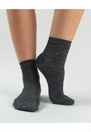 MACRAME MELANGE SOCKS