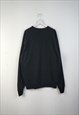 VINTAGE CHAMPION SWEATSHIRT ORIGINAL IN BLACK L