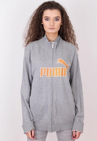 VINTAGE PUMA EMBROIDERED TRACK JACKET