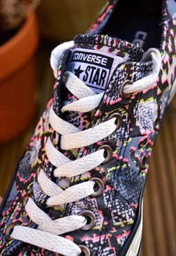 Converse Lows All Star Trainers - Rare Pattern