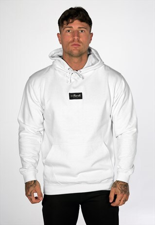 54 FLORAL SUPREME HOODY - WHITE