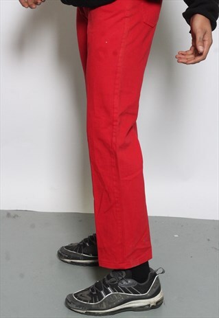 VINTAGE VERSACE RED JEANS (RTRN)