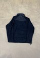 CHAMPION FLEECE ZIP UP LOGO SWEATSHIRT