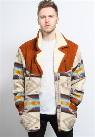 VINTAGE AZTEC INCA JACKET