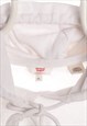 LEVI'S 90'S SPELLOUT PULLOVER HOODIE MEDIUM WHITE