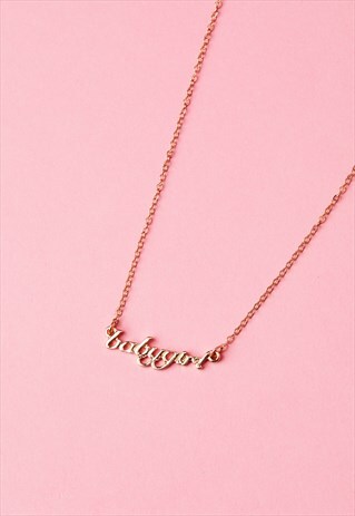 BABYCAKES YOU JUST DON'T KNOW NECKLACE