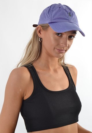 PURPLE RALPH LAUREN CAP GRC506