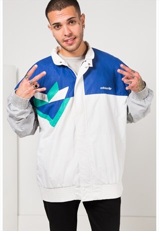 VINTAGE 80S ADIDAS SHELL SPORT JACKET / S1149
