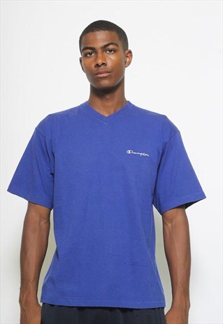 VINTAGE CHAMPION SPELL OUT T-SHIRT
